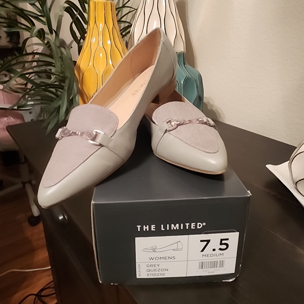 Grey Loafers